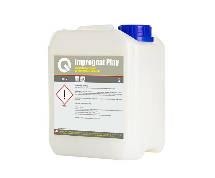 Siloksanowy płyn do impregnacji kamienia IMPREGNAT PLAY 5 l