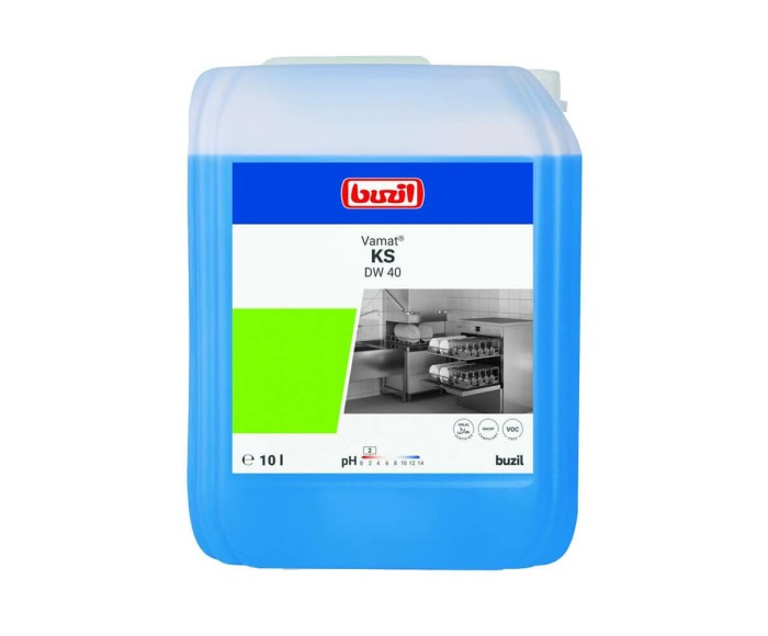 Nabłyszczający płyn do zmywarek BUZIL Vamat KS DW40 10 l