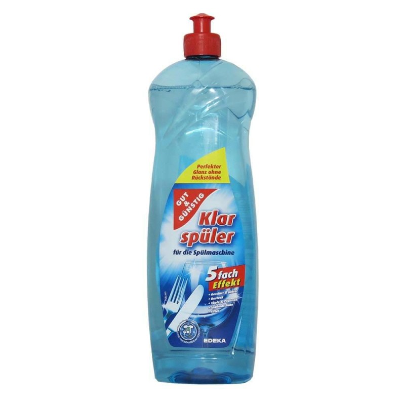 Płyn nabłyszczający do zmywarek Gut & Günstig Klarsupler 1 l