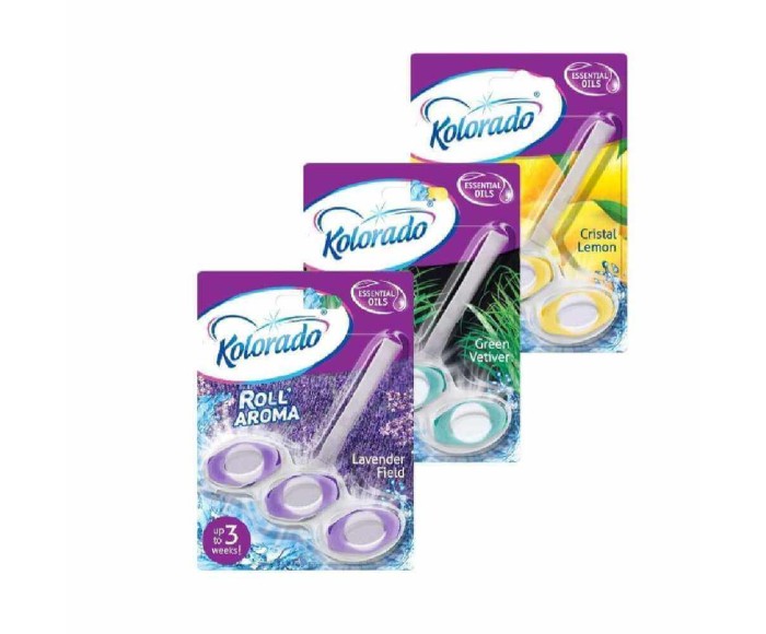 Kostka do WC KOLORADO ROll Aroma MIX 1 szt.