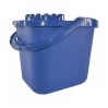 Wiadro do mopa z wyciskaczem z grubym obrzeżem 15 l MIX