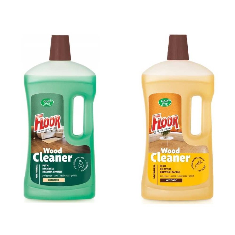 Płyn do mycia drewnianych podłóg GOLD DROP FLOOR Professional 1 l MIX