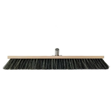 Szczotka do zamiatania drewniana z miękkim włosiem 60 cm
