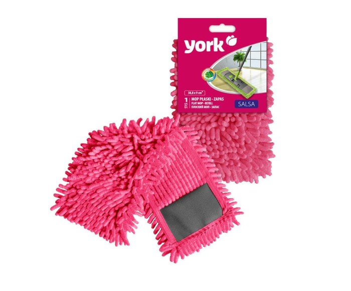 Zapas z mikrofibry do mopa płaskiego SALSA MIX