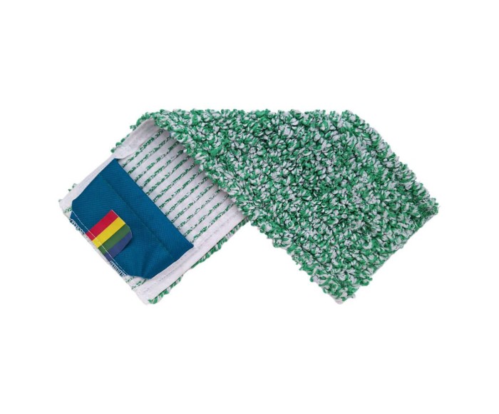 Mop na kieszeń z mikrofazy pętelkowej 40 x 13 cm zielony