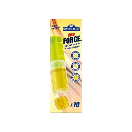 Punktowy żel do toalet GENERAL FRESH Disc Force 60 ml MIX