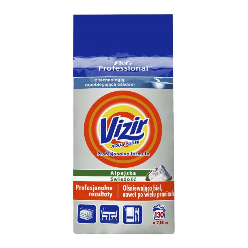 Proszek do prania białych tkanin VIZIR PROFESSIONAL 5,5 kg