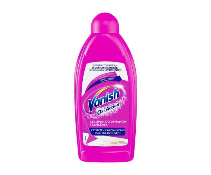 Szampon do prania dywanów VANISH Oxi Action 500 ml