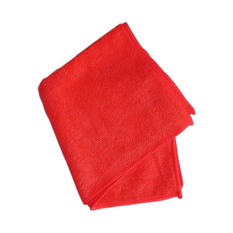 Ścierka z mikrofazy TERRY 33 x 33 cm czerwona FPP