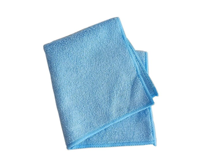 Ścierka z mikrofazy TERRY 33 x 33 cm niebieska FPP
