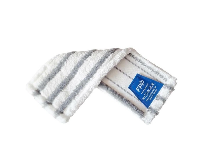 Mop na klips z mikrofazy 40 x 15 cm szare paski MICROGRUNT